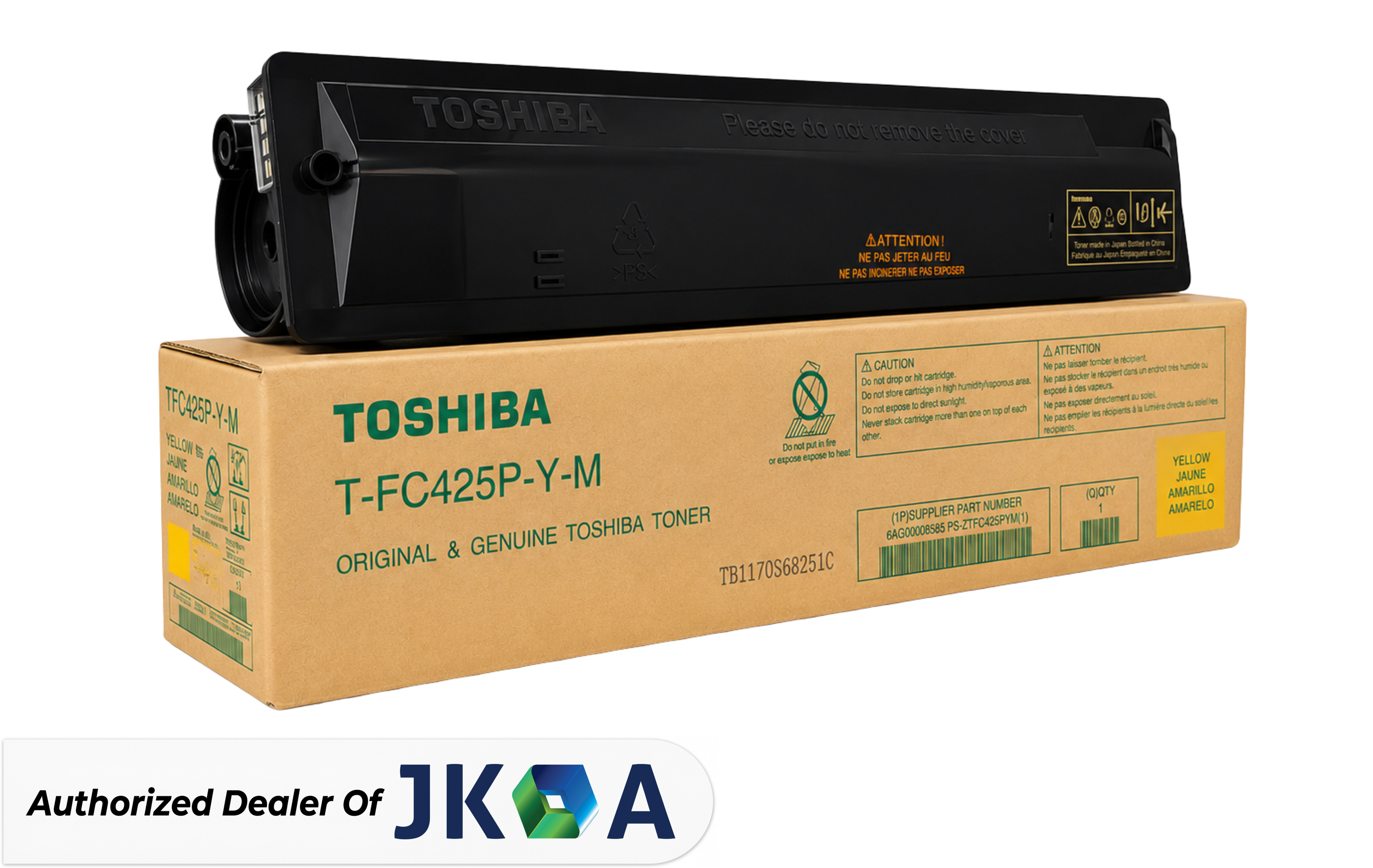 Toshiba TFC425P-Y-M Toner / Yellow