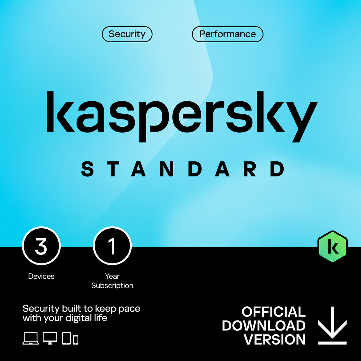 Kaspersky Standard – 3 Devices (1 Year)