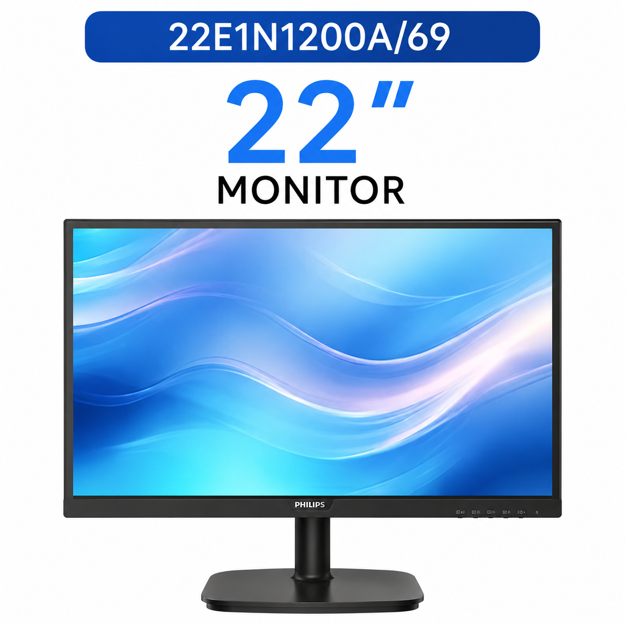 Philips 22E1N1200A/69 22" Monitor