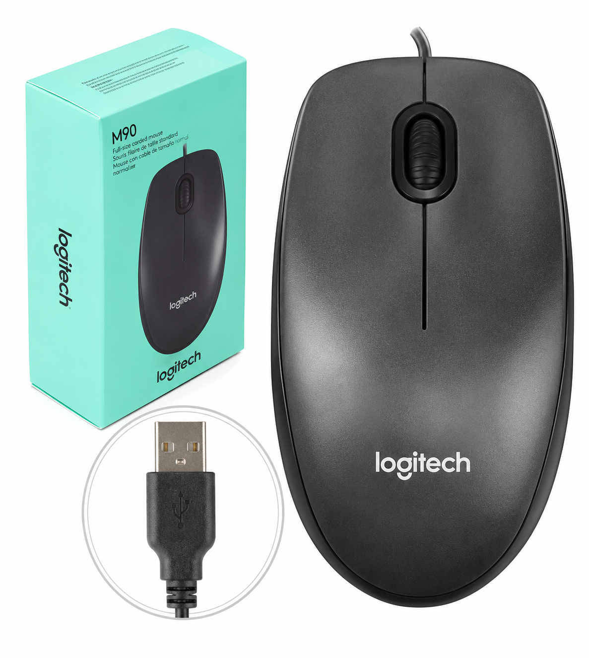 Logitech M90 Wired Mouse
