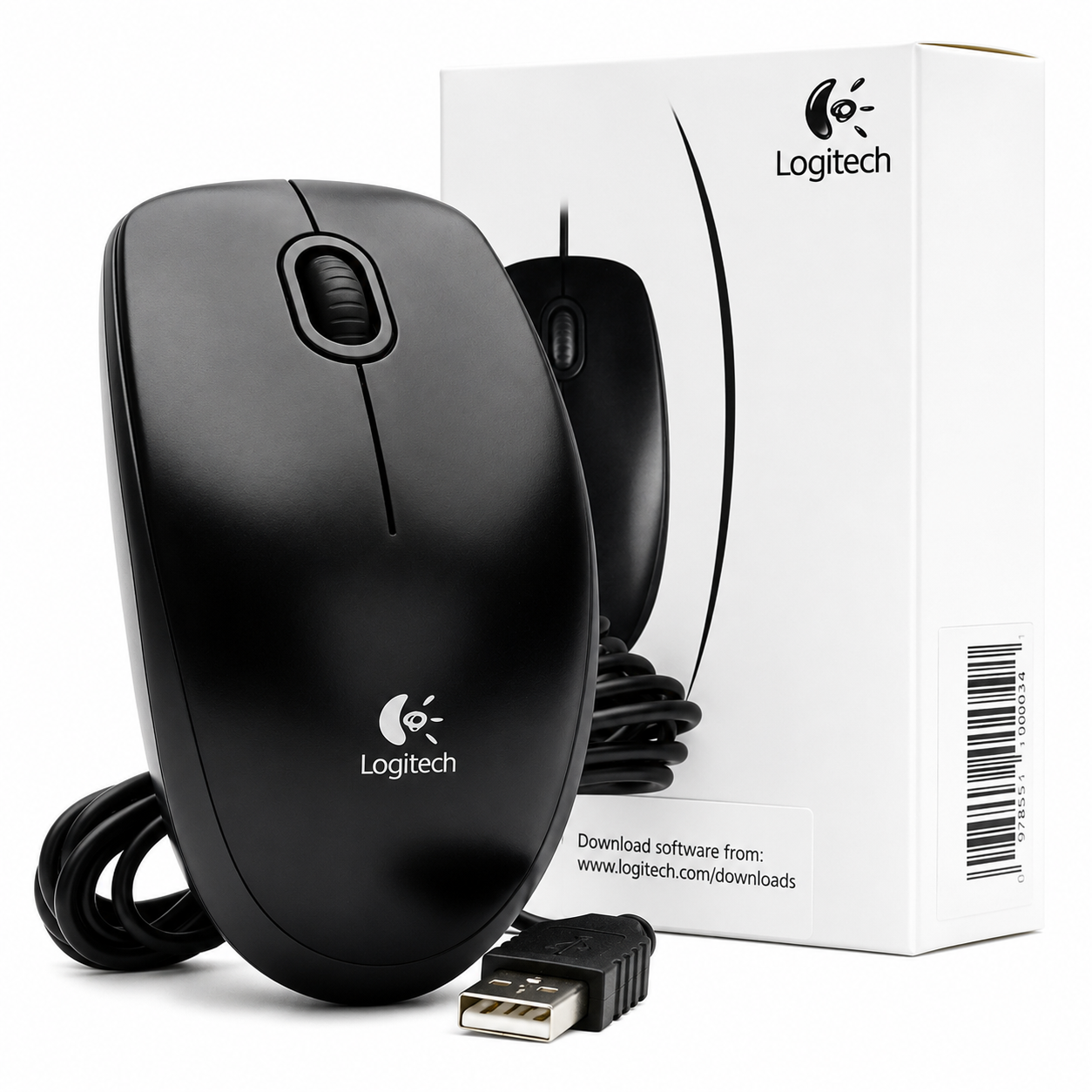 Logitech B100 Optical USB Mouse